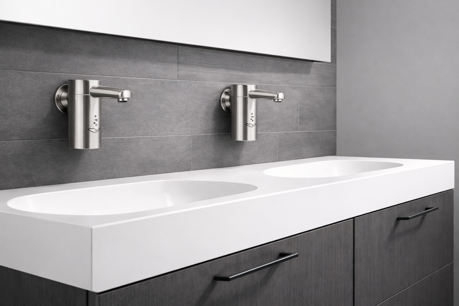 BathSelect wall mount automatic soap dispenser